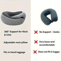 Memory Foam Travel Pillow